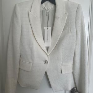 VERONICA BEARD Woodley Tweed Dickey Blazer